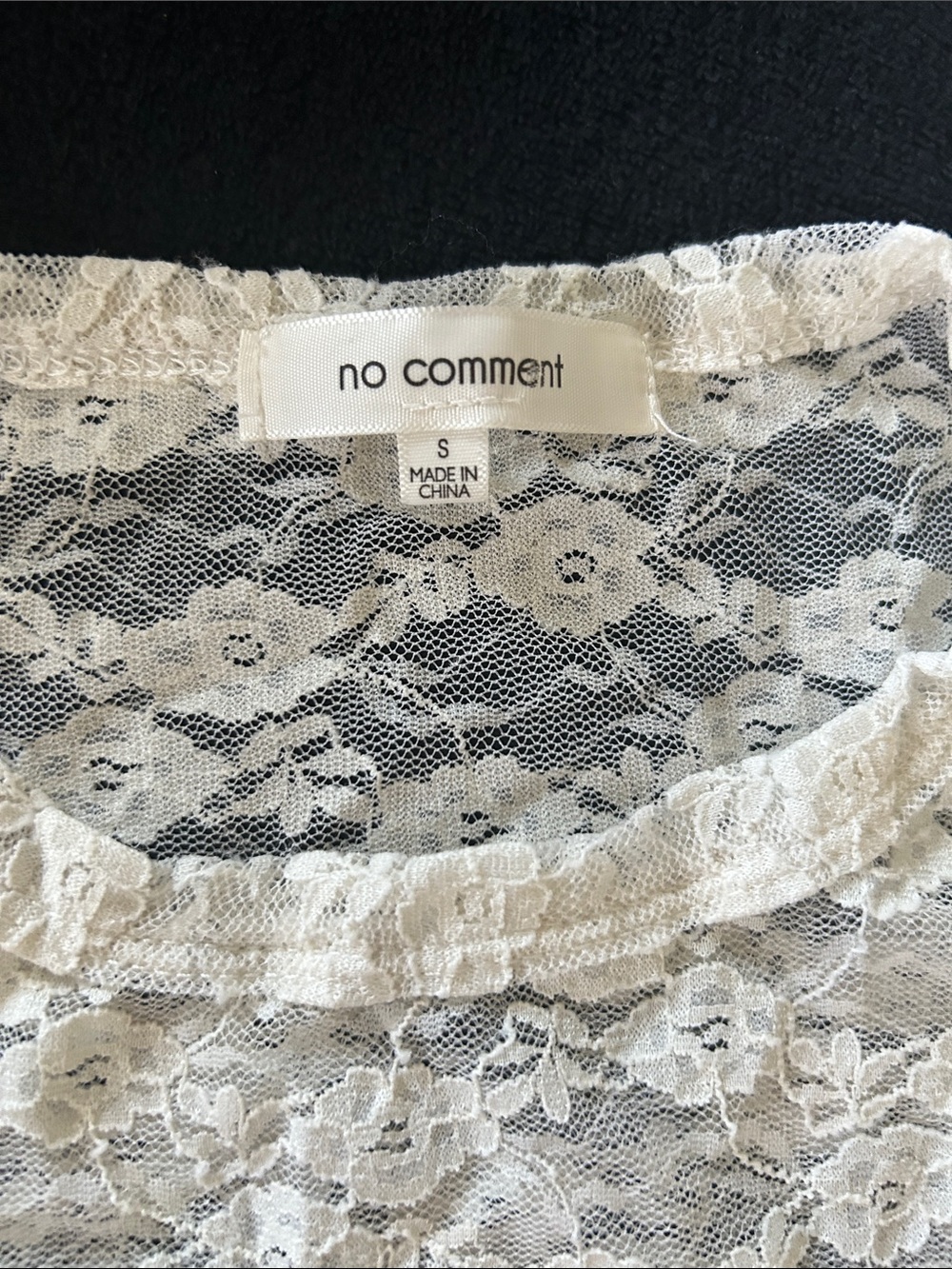 Lace Top - Picture 2 of 2